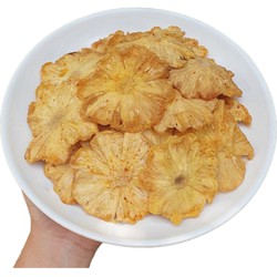 Thơm sấy muối ớt nguyên chất không đường 100% 500g- đồ ăn vặt - trái cây sấy khô