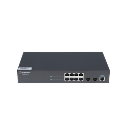 [Chính hãng] Thiết Bị Chuyển Mạch 8 POE Gigabit 2 SFP Sundray XS3000-10P-LI SIÊU THỊ THIẾT BỊ VIỄN THÔNG