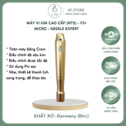 Máy vi kim (MTS) điện tử cao cấp, tự động, không dây thế hệ mới, Model F3+ dùng trong thẩm mỹ da – Xuất xứ: Germany (Đức)