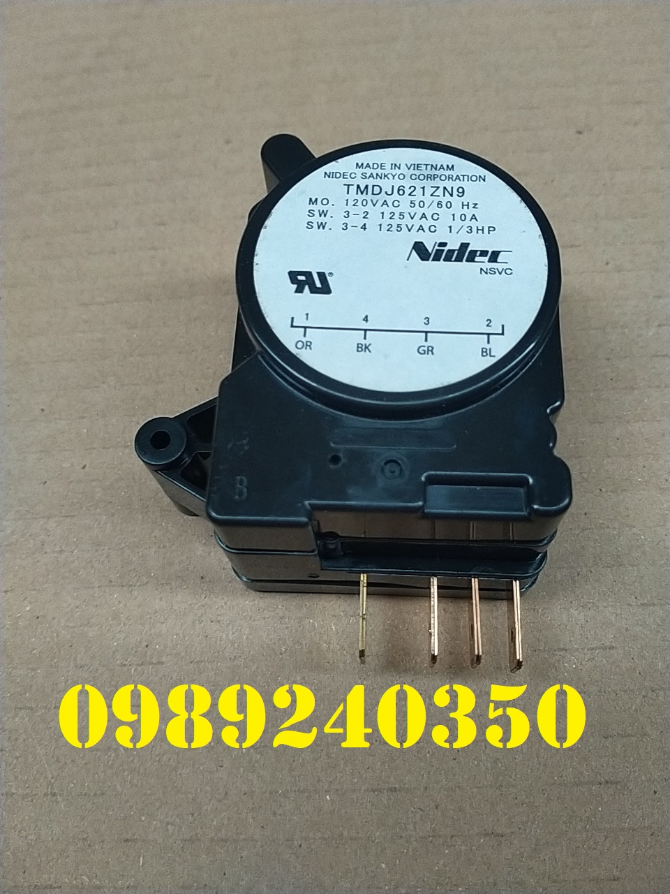 Hình ảnh Đồng hồ timer tủ lạnh Toshiba 4 chân mới chính hãng