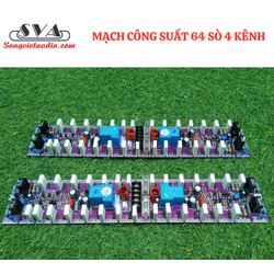 MẠCH CÔNG SUẤT 64 SÒ 4 KÊNH SỢI THỦY TINH - CẶP