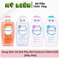 CHÍNH HÃNG CÓ TEM - Dung Dịch Vệ Sinh Phụ Nữ Femfresh 250ml Anh Quốc - Sạch Thơm Suốt Ngày