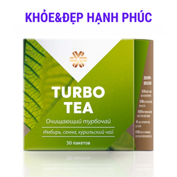 [ Mẫu mới 2024 ] Thực phẩm bảo vệ sức khỏe Trà thảo mộc YOO GO Turbo tea – 30 túi/hộp
