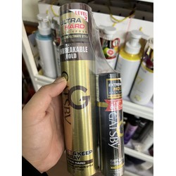 Gôm Xịt Tạo Kiểu Tóc Gatsby Hair Spray Ultra Hard level 7 Unbreakable Hold 250ml