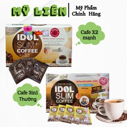 CHÍNH HÃNG -Cà phê IDOL Slim Coffee Thái Lan - HỘP 10 GÓI