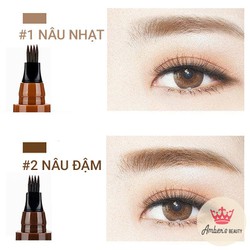 Bút kẻ điêu khắc chân mày 5D phẩy sợi tự nhiên Hasaya Girl