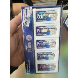 Hộp 100 Lưỡi Dao Cạo Dorco Prime Platinum 10x10