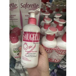 Dung dịch vệ sinh bé gái Saugella Pháp 200ml từ 3 đến 12 tuổi