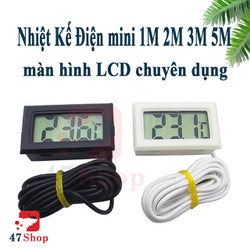 Nhiệt Kế Điện Tử mini 1M 2M 3M 5M màn hình LCD chuyên dụng chất lượng cao