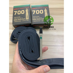 Ruột xe đạp fixedgear niền cao 4-6phân - Săm CHENGSHIN 700x23/32c Van nhỏ FV 80mm