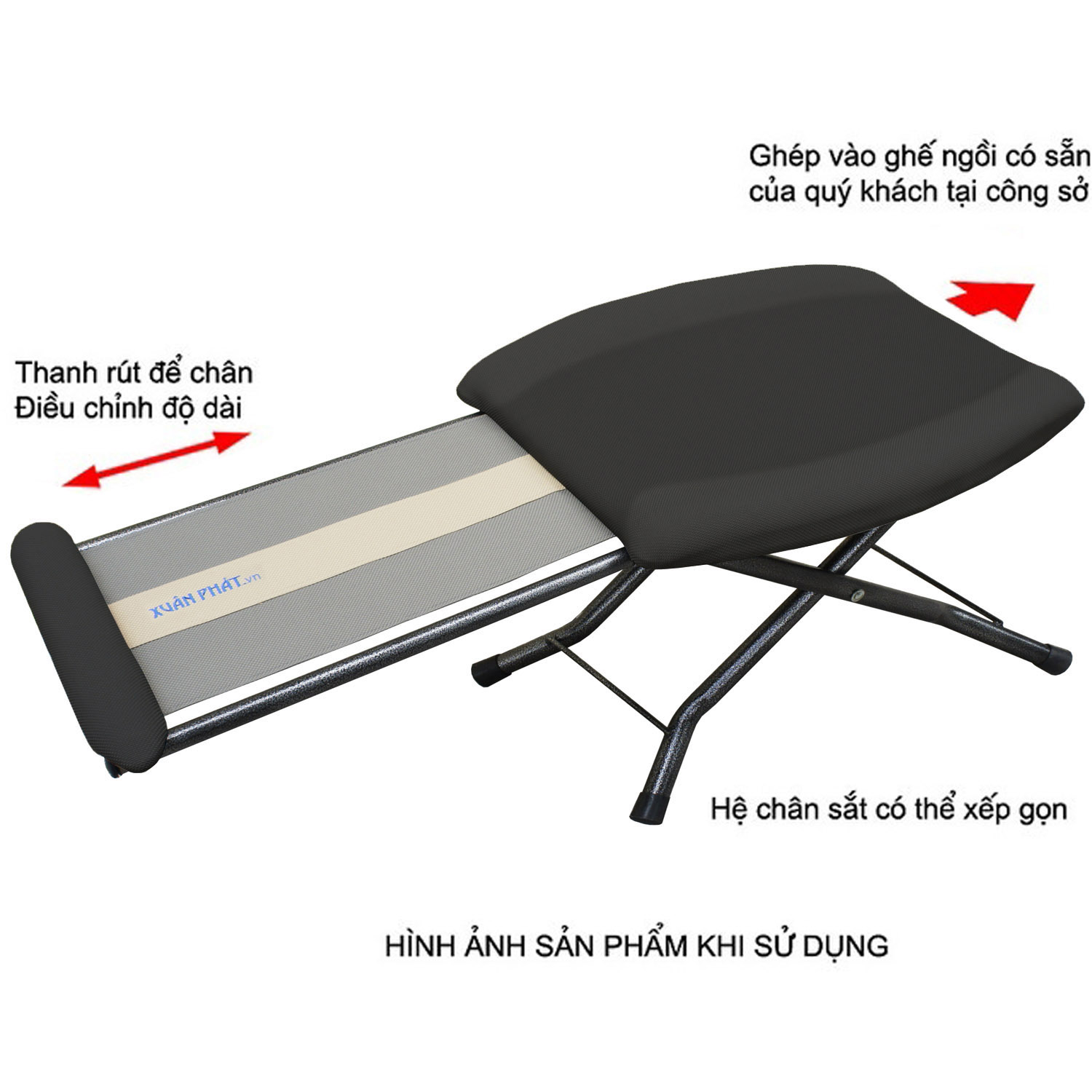 Ghế ngủ văn phòng - GNB Đen (Mã SP: Mã GNB đen)