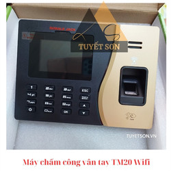 Máy chấm công vân tay TM20 Wifi - Máy
