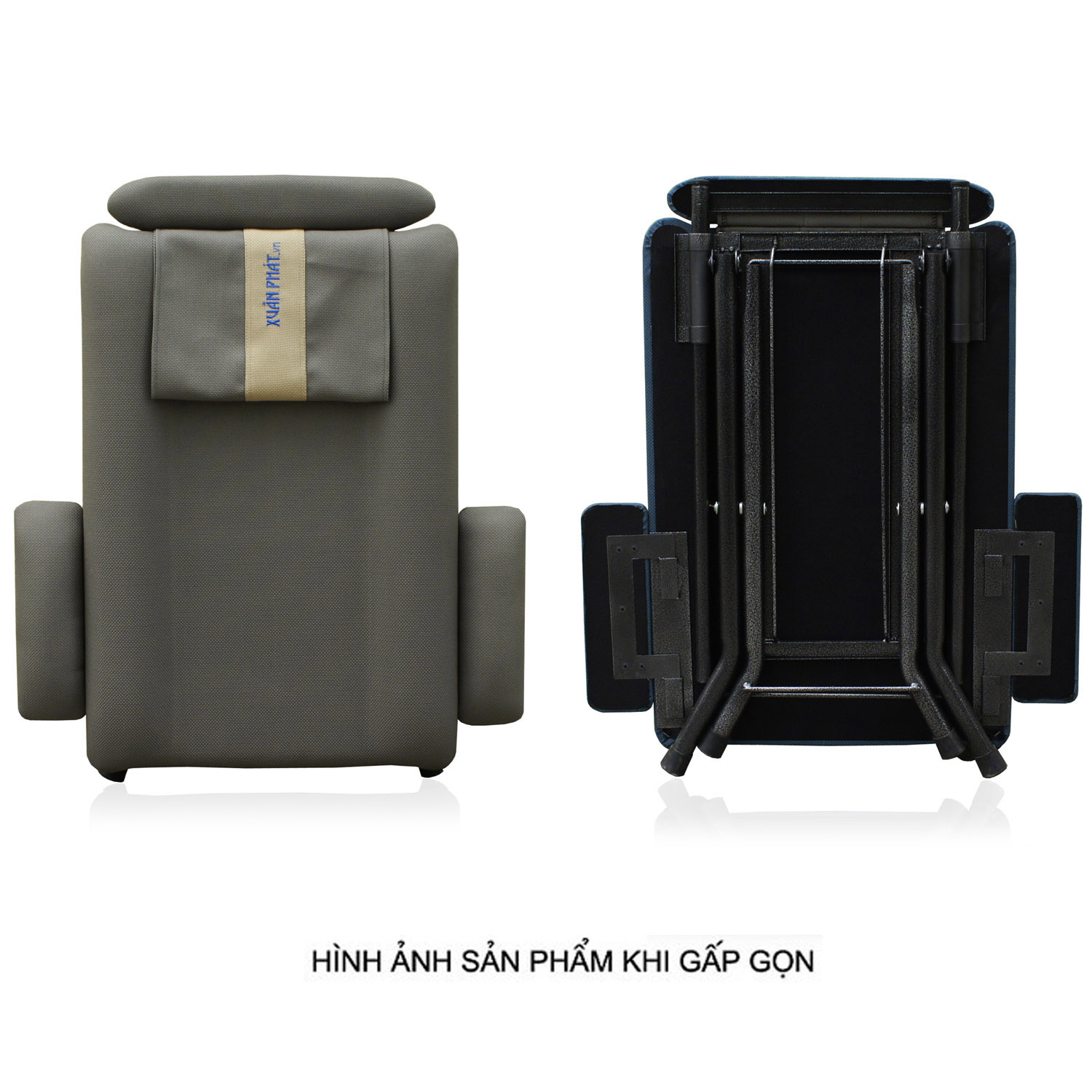 Ghế ngủ văn phòng - GN01 Ghi xám (Mã SP: Mã GN01 ghi xám)