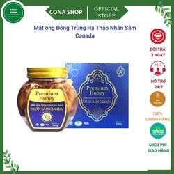Mật ong Đông Trùng Hạ Thảo Nhân Sâm Canada, cona shop