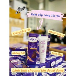 Kem tẩy lông tía tô