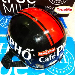 Mũ bảo hiểm thời trang - non bao hiem thoi trang - nbm - mu bao hiem xe moto - mu bao hiem co cam - mua bao hiem 3 4 - trueme truemilk truemenews SendoTrueMe