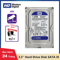 Ổ cứng HDD WD BLUE 1TB Tháo máy, chuyên dùng cho Máy tính, camera, Nas, Đầu karaoke
