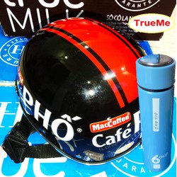 [Tặng túi xách] Mũ bảo hiểm thời trang - non bao hiem thoi trang - nbm - mu bao hiem xe moto - mu bao hiem co cam - mua bao hiem 3 4 - trueme truemilk truemenews SendoTrueMe