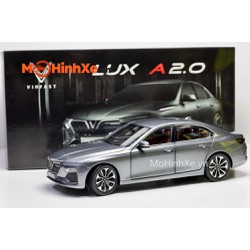 MÔ HÌNH XE VINFAST LUX A 2.0 1:24 PAUDI MÀU XÁM
