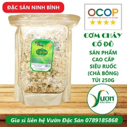 Cơm cháy siêu ruốc Cố Đô 250g, thành phần gạo nếp hương chà bông