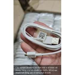 dây sạc Vsmart chân Micro bóc máy