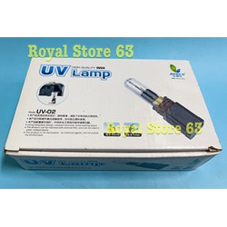 Đèn UV Jeneca UV-02 Diệt Khuẩn Cho Bể Cá 3.5W (Kẹp vào lọc thác)