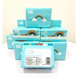 GIẤY CẦU VỒNG  HÃNG KHĂN GIẤY XINMIER 1 THÙNG 30 BỊCH