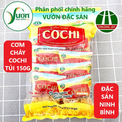 Cơm cháy chà bông COCHI 150g (10 gói 15g) gạo thơm ruốc hành ăn vặt ngon món quà quê Ninh Bình - Vườn Đặc Sản