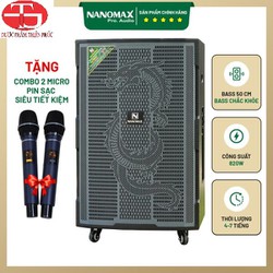 [HCM] Loa Karoake di động Nanomax GT-2024 (Loa 3 đường tiếng, Bass 50cm 820W,) - hàng chính hãng - Công Ty Thiên Phúc