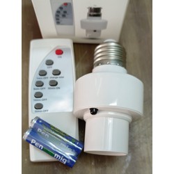 Đui đèn điều khiển từ xa E27- Đuôi bóng đèn thông minh đa tính năng