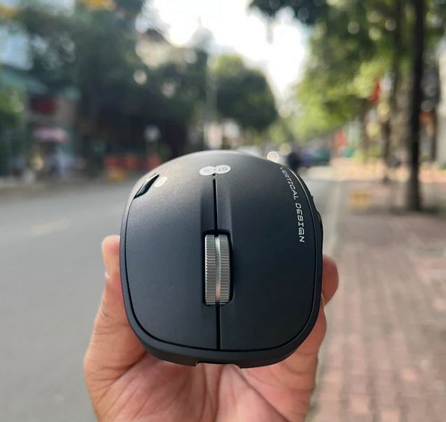 Chuột Wireless kiêm bluetooth Simetech V7300B cho iPhone, iPad, smartphone, máy tính, tivi... (Mã SP: Chuột bluetooth Simetech V7300B)