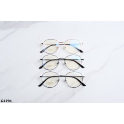 Gọng Kính Cận Dáng Tròn Ngố Unisex, Chất B-Titanium Cao Cấp - G1791