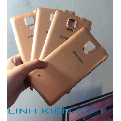 NẮP LƯNG NOTE 4 MÀU VÀNG