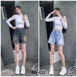 JEAN NGƯỜI LỚN quần jean đùi dáng hot trend dễ thương