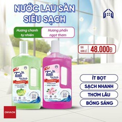 Nước lau sàn siêu sạch Taili Hapi Family 1 lít