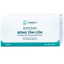 BÔNG TẨM CỒN ALCOHOL LIWORDCO
