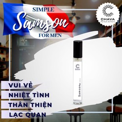 NƯỚC HOA NAM SAMSON 10 ML THƯƠNG HIỆU CHAVA