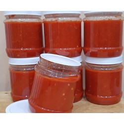 TƯƠNG ỚT TƯƠI XAY - màu tự nhiên - nhà làm