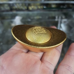 Thỏi vàng bằng đồng vàng cao cấp kt 6x2cm