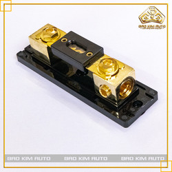 Cầu chì dương tổng 1 ra 1, chính hãng TSA, đồng nguyên chất mạ vàng 24K