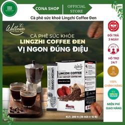 Lingzhi Coffee 3In1 - Cà phê sức khỏe Lingzhi Coffee Đen, cona shop