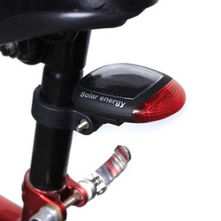 Đèn Hậu Kèm Phụ Kiện Gắn Xe Đạp, Đèn Led Gắn Sau Xe Đạp Cảnh Báo An Toàn Đi Đêm