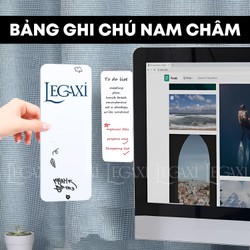 Bảng trắng ghi chú nam châm màn hình máy tính laptop tủ lạnh văn phòng bàn học bàn làm việc Legaxi