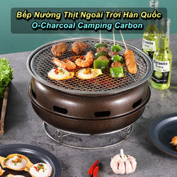 Bếp Nướng Hun Khói Hàn Quốc O-Charcoal Camping Carbon Cao Cấp - Dominate The Market