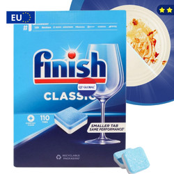 Viên rửa bát Finish Classic Dishwasher Tablets 110 viên Regular, nhập khẩu chính hãng