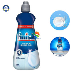 Nước làm bóng và khô bát, đĩa Finish 400ml, chuyên dùng cho máy rửa bát, chất trợ xả cao cấp