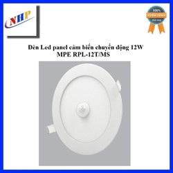 Đèn Led panel cảm biến chuyển động 12W 18W MPE RPL-12T/MS-RPL-18T/MS
