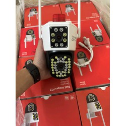 Camera 2 mắt ngoài trời thế hệ mới tặng kèm thẻ nhớ 128gb