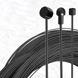 Bộ Ruột Dây Đề, Ruột Dây Phanh Dùng Cho Xe Đạp Thường, Xe Đạp Leo Núi, Xe Đạp Thể Thao TEFLON - Dây Điều Chỉnh Số
