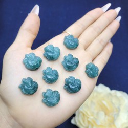 Hồ Ly Lam Ngọc Lỗ Bụng 2li - Phong Thủy TUDO
